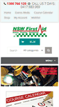 Mobile Screenshot of nswfirstaid.com.au